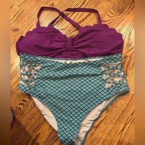 Mermaid 2 piece XXL swimsuit